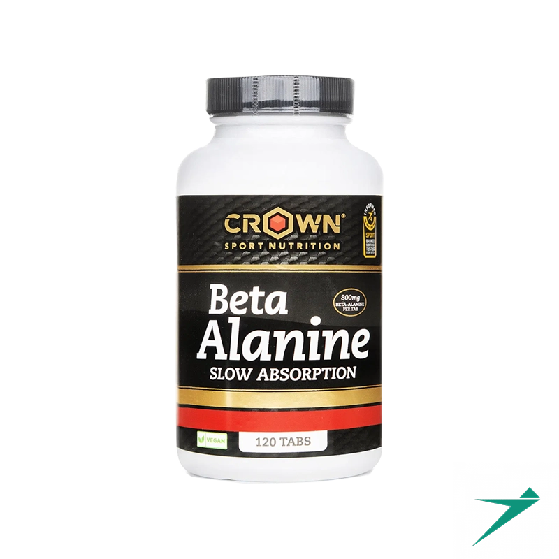 Crown sport nutrition Slow 1 بتاآلانین آهسته رهش کرون 120 عددی - Image 1